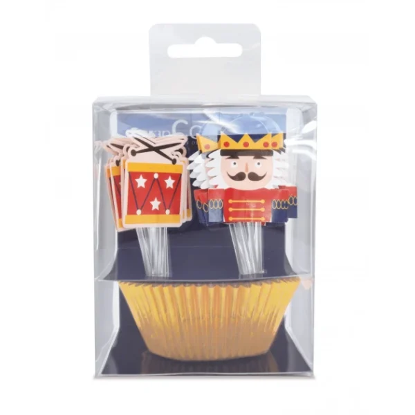 24 Caissettes Cupcakes + 24 Cake Toppers Casse Noisette Scrapcooking 1