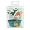 24 Caissettes Cupcakes + 24 Cake Toppers Dinosaure Scrapcooking 8