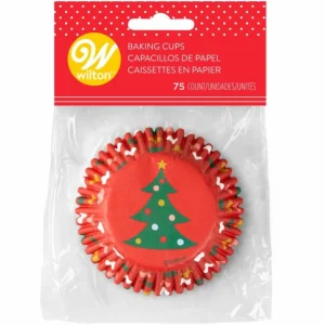 Caissette Cupcake Sapin Et Décorations De Noël X75 Wilton 6