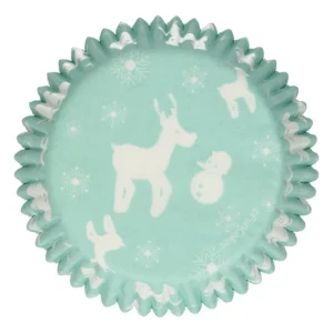 Wilton Caissettes Cupcakes Féérie Hivernale Bleue Et Blanches Funcakes (x48) 6