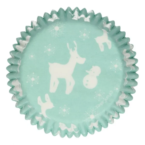 Wilton Caissettes Cupcakes Féérie Hivernale Bleue Et Blanches Funcakes (x48) 3