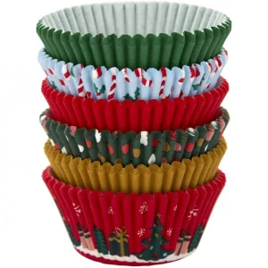 Caissettes Cupcakes Fêtes De Noël 6 Motifs (x150) Wilton 7