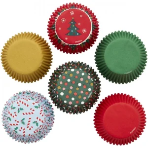 Caissettes Cupcakes Fêtes De Noël 6 Motifs (x150) Wilton 9