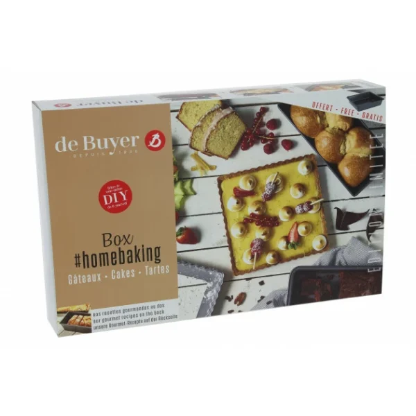 Coffret Box Home Baking Gâteau Cake Tarte De Buyer 1