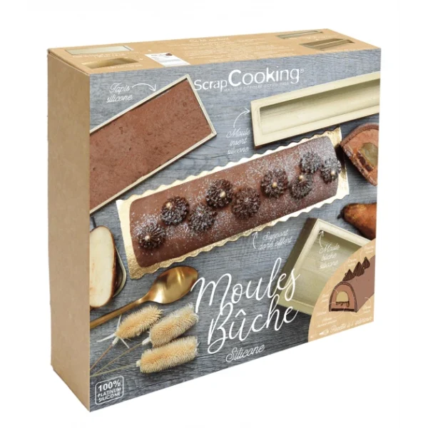 Coffret Bûche De Noël Scrapcooking 1