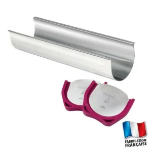 Gouttière à Bûche Inox Démontable étanche 30 Cm Gobel 6