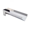 Gouttière à Bûche Triangulaire Démontable Inox 30.4 X 8.4 X 6.6 Cm De Buyer 5