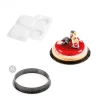 Kit Moule Silicone 2 Tartes Ø 150mm Silikomart Professional 14