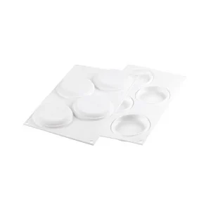 Kit Moule Silicone 4 Tartelettes Ø 100mm Silikomart Professional 13