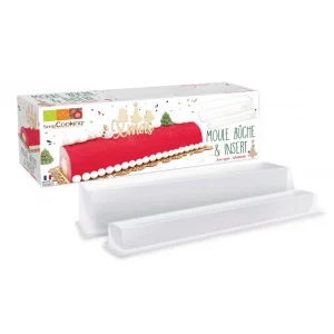 Moule à Bûche Avec Insert Plastique – Scrapcooking 8