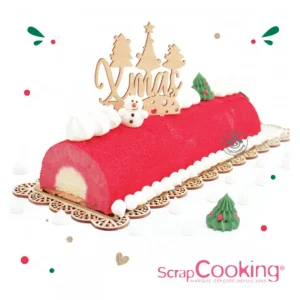 Moule à Bûche Avec Insert Plastique – Scrapcooking 12