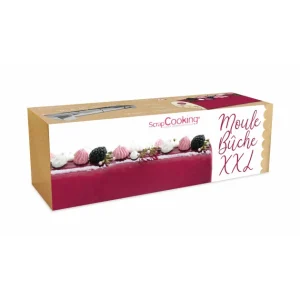 Moule à Bûche De Noël XXL Inox 45 Cm Scrapcooking 11