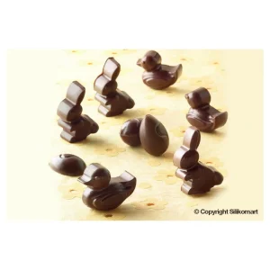 Moule à Chocolat 14 Sujets De Pâques Easy Choc – Silicone Spécial Chocolat 8