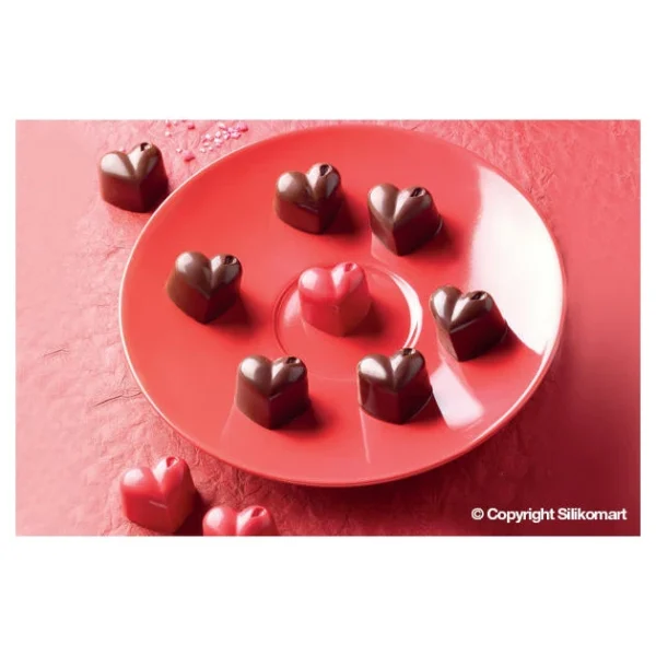 Moule à Chocolat 15 Coeurs Easy Choc – Silicone Spécial Chocolat 3