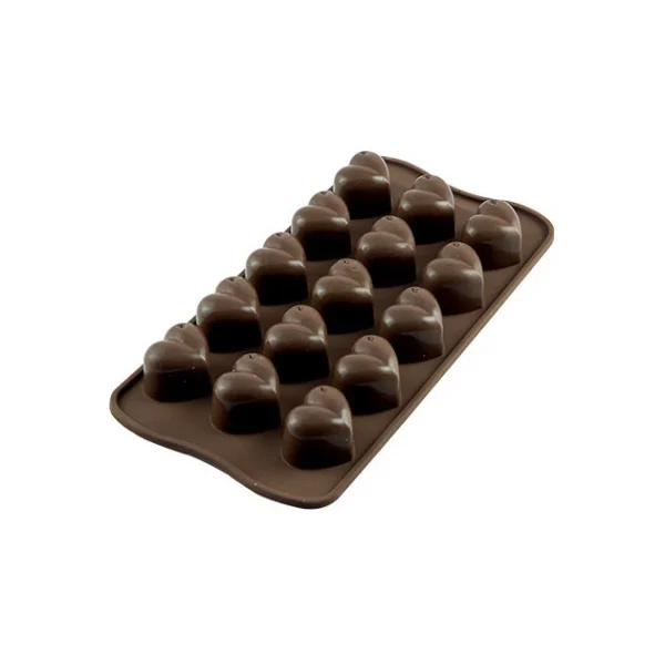 Moule à Chocolat 15 Coeurs Easy Choc – Silicone Spécial Chocolat 1