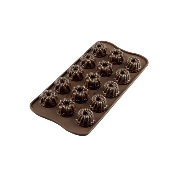 Moule à Chocolat 15 Kouglof Fantaisie Easy Choc – Silicone Spécial Chocolat 1