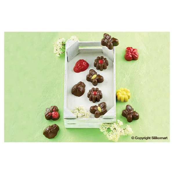 Moule à Chocolat 15 Sujets Spring Life Easy Choc – Silicone Spécial Chocolat 3