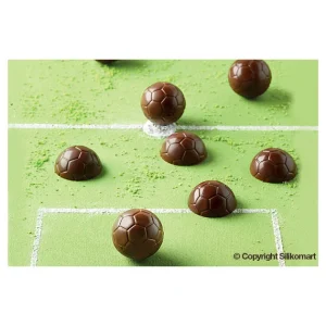 Moule à Chocolat 18 Ballons De Foot Easy Choc – Silicone Spécial Chocolat 7