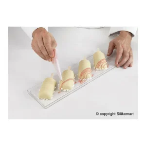 Moule à Glace Silicone Tango 12 Empreintes Avec Bâtonnets SilikoMart 10