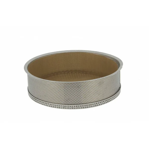 Moule à Manqué Rond Inox Perforé Amovible Ø 24 Cm X H 6,5 Cm De Buyer 1