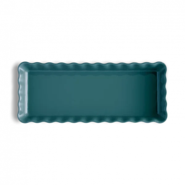 Moule à Tarte Rectangulaire En Céramique 15 X 36 Cm Feu Doux Emile Henry 3