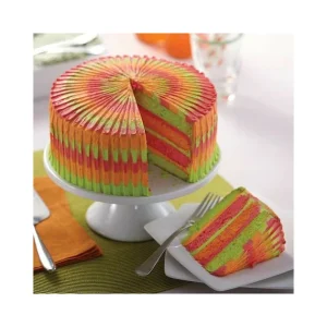 Moule Gâteau à étages Rainbow Cake Wilton (x4) 12