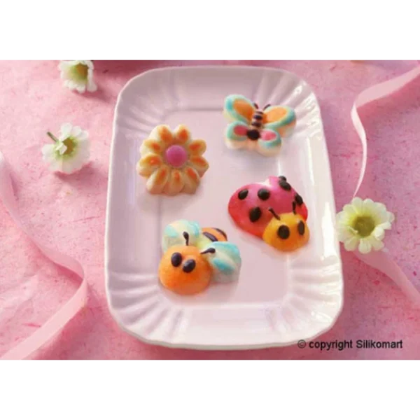 MALLARD FERRIERE Moule Nature Et Animaux 15 Pièces En Silicone 3