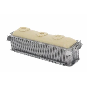 Moule Pâté En Croûte Inox Perforé Pliable 24 X 5 Cm X H 6 Cm De Buyer 9