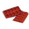 Moule Silicone 10 Savarins Ovales 7 X 5,2 Cm Silikomart 5