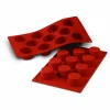 Moule Silicone Muffins 5,1 Cm X H 2,8 Cm (x11) Silikomart 5