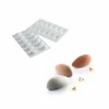 Moule Silicone 12 Quenelles 6,3 X 2,9 Cm 24ml SilikoMart Professional 13