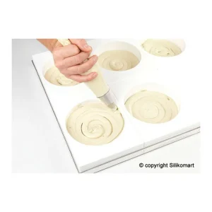 Moule Silicone 15 Empreintes Rondes Ø100 Mm Silikomart 10