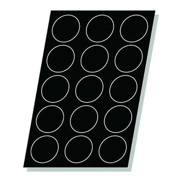 Moule Silicone 15 Florentins (quiches) 9 Cm X H 0,8 Cm Flexipan 3