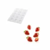 Moule Silicone 15 Mini Fraises 48 X 37 X H33 Mm 30ml SilikoMart Professional 13