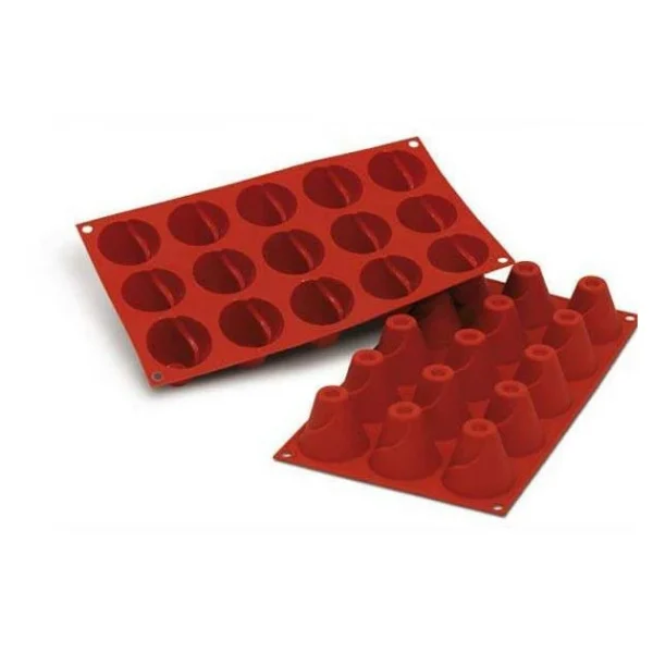 Moule Silicone Volcan Ø 5,2 Cm X H 4,4 Cm (x15) Silikomart 1