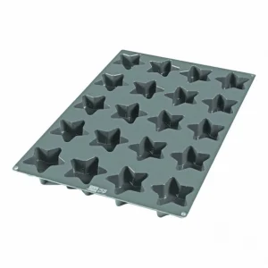 Moule Silicone 20 Etoiles Ø9,5 X 7 Cm 135ml SilikoMart Professional 9