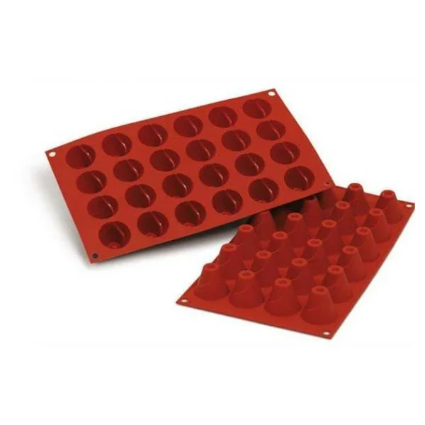 Moule Silicone Volcan Ø 3,9 X H 3,3 Cm (x24) Silikomart 1