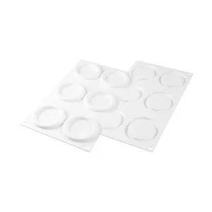 Moule Silicone 6 Anneaux Ring 79 Ml Silikomart Professional 15