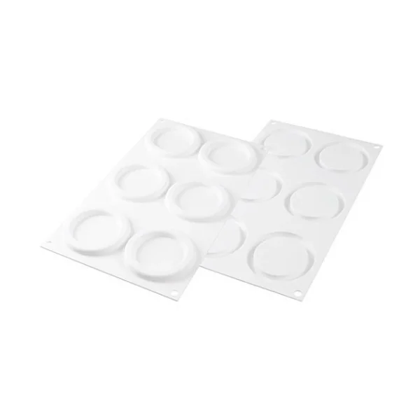 Moule Silicone 6 Anneaux Ring 79 Ml Silikomart Professional 5