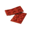 Moule Silicone Savarins 7,2 Cm X H 2,3 Cm (x6) Silikomart 5