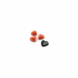 Moule Silicone 70 Mini Coeurs 3,6 X 3,9 X H1,6 Cm 11ml SilikoMart Professional 7