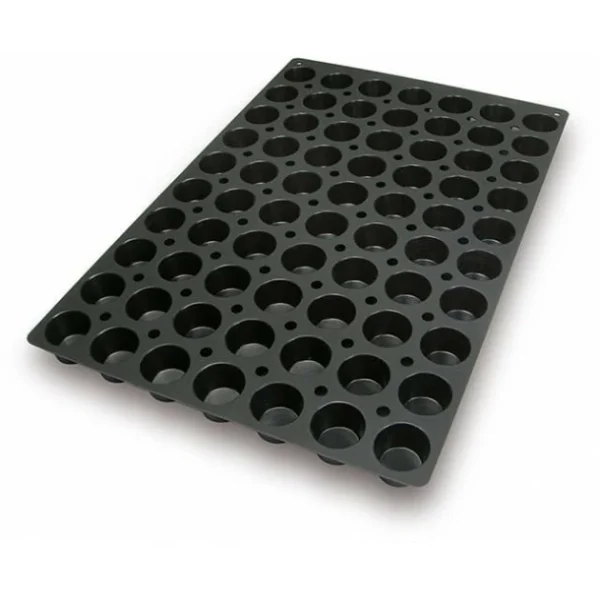 Moule Silicone 70 Mini Muffins Ø4,5 X 3 Cm 40ml SilikoMart Professional 4