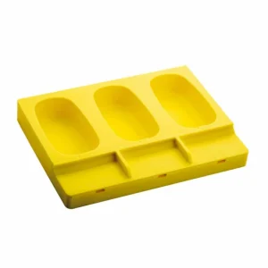 PAVONI Moule Silicone Capri 4,9 X H 9,3 Cm (x3) + 50 Bâtonnets Pavogel 8