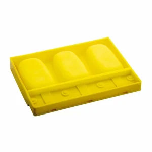 PAVONI Moule Silicone Capri 4,9 X H 9,3 Cm (x3) + 50 Bâtonnets Pavogel 10