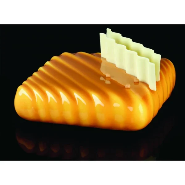 Moule Silicone Carré Pop 16,2 X H 4,6 Cm Pavoni 1