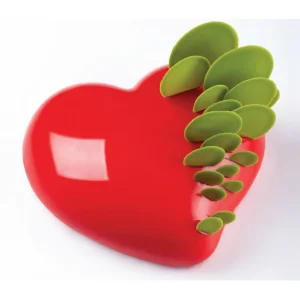 Moule Silicone Coeur Passion 17,5 X 16,5 Cm X H 5,8 Cm Pavoni 6