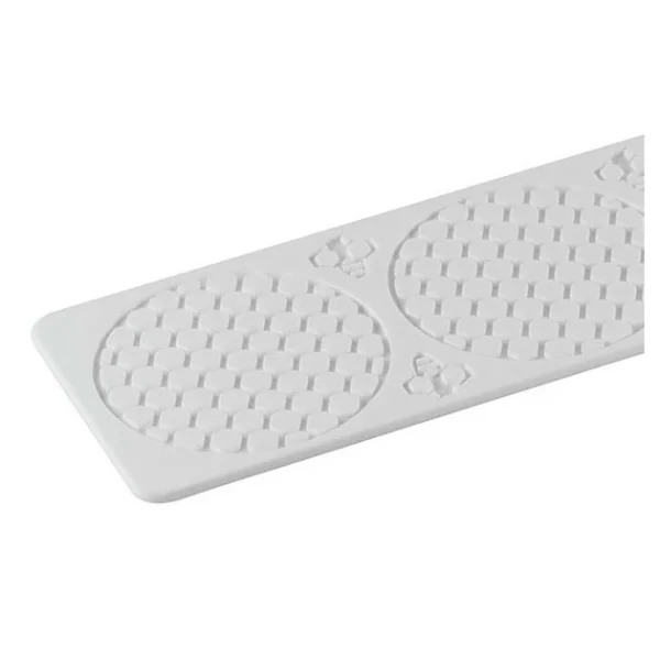 Moule Silicone Décor Alvéoles Ø 7,5 Cm X H 0,35 Cm (x5) Silikomart Professional 3