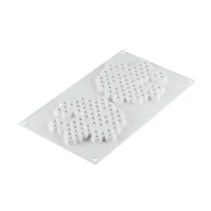 Moule Silicone Décor Miel Ø 14 Cm X H 1 Cm (x2) Silikomart Professional 10