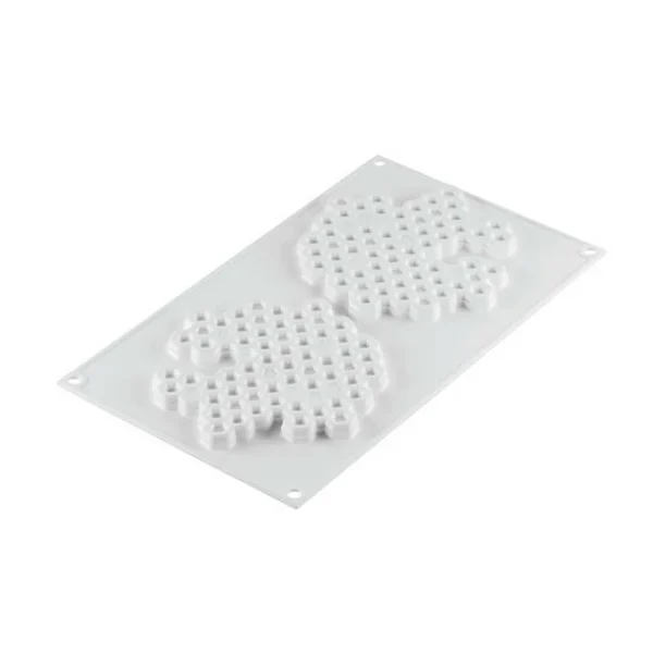 Moule Silicone Décor Miel Ø 14 Cm X H 1 Cm (x2) Silikomart Professional 4