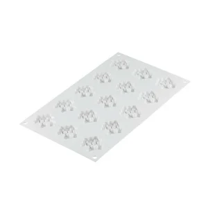 Moule Silicone Décor Miel Ø 4,5 Cm X H 0,8 Cm (x15) Silikomart Professional 16